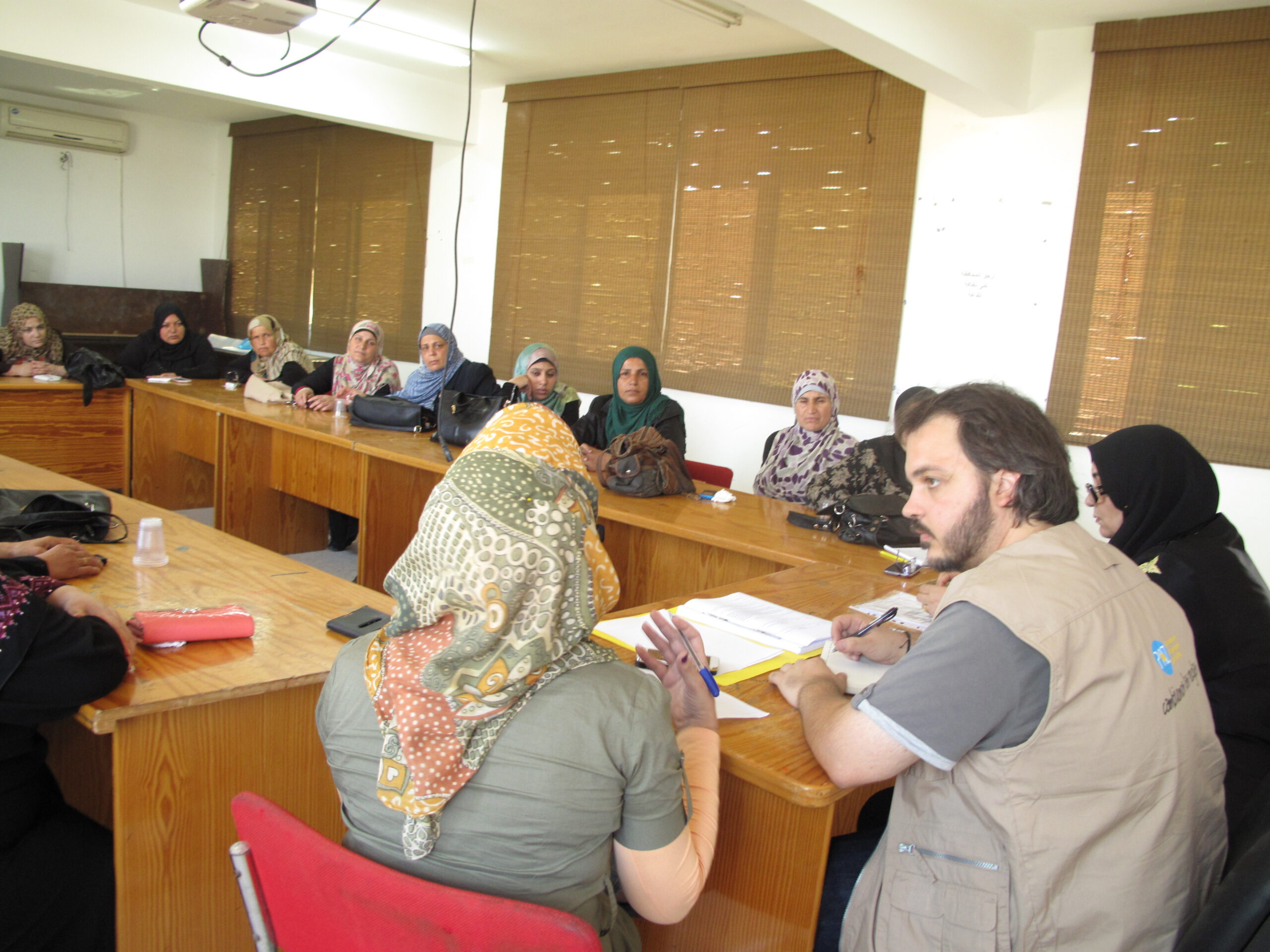 ACPP ONGD que trabaja en GAza en el rpyecto Ruwomed